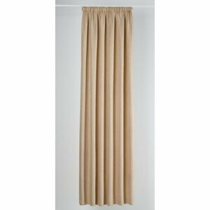 Béžový závěs 210x260 cm Britain – Mendola Fabrics