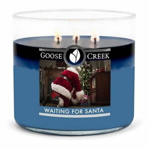 Vonná svíčka ve skleněné dóze Goose Creek Waiting for Santa, 35 hodin hoření