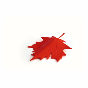 Červený dveřní klín ve tvaru listu Qualy&CO Autumn