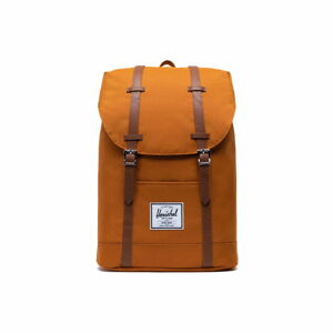 Oranžový batoh s hnědými popruhy Herschel Retreat, 19,5 l