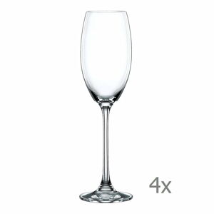 Sada 4 sklenic na šampaňské z křišťálového skla Nachtmann Vivendi Premium Champagne Flute Set, 272 ml