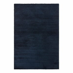 Tmavě modrý koberec Elle Decoration Glow Loos, 120 x 170 cm