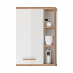 Bílá závěsná koupelnová skříňka 51x75 cm Set 923 - Pelipal