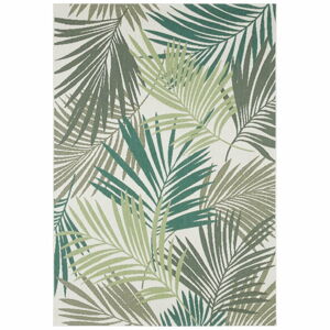 Zeleno-šedý venkovní koberec Bougari Vai, 80 x 150 cm