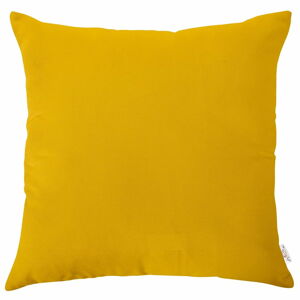 Žlutý povlak na polštář Apolena, 43 x 43 cm