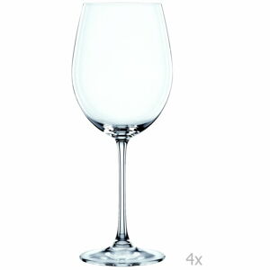 Sada 4 sklenic z křišťálového skla Nachtmann Vivendi Premium Bordeaux Set, 763 ml