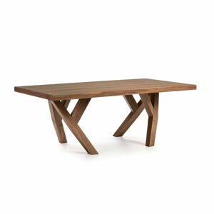 Jídelní stůl s podnožím z ořechového dřeva Ángel Cerdá, 200 x 110 cm