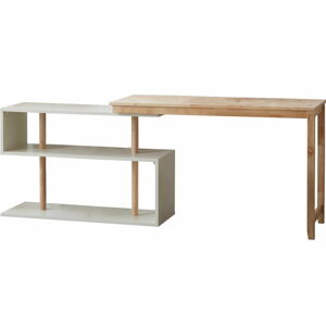 Psací stůl s variabilními poličkami DEEP Furniture Mallory