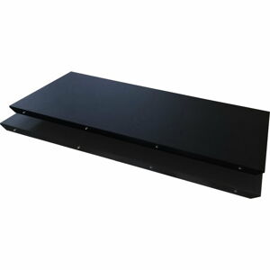Černá přídavná deska ke stolu Meza by Hammel, 210 x 100 cm