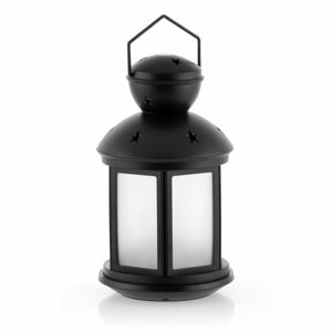 Černá lucerna s LED osvětlením InnovaGoods