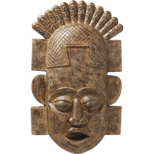 Nástěnná dekorace Kare Design African Mask, výška 90 cm