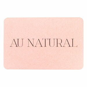 Světle růžová koupelnová předložka 39x60 cm Au Natural – Artsy Doormats