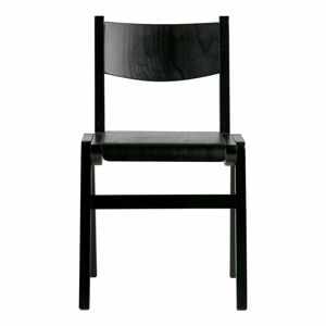 Černá jídelní židle BePureHome Academy