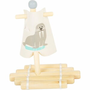 Dětská dřevěná hračka do vody Legler Raft
