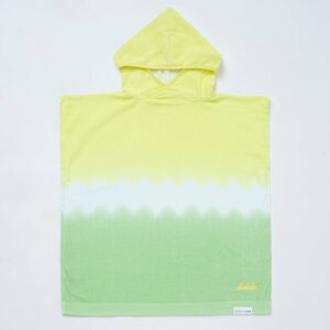 Žluto-zelená bavlněná dětská osuška 70x70 cm Terry – Sunnylife