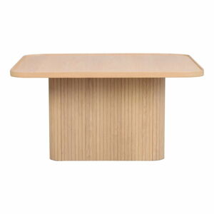 Přírodní konferenční stolek z dubového dřeva Rowico Sullivan, 80 x 80 cm