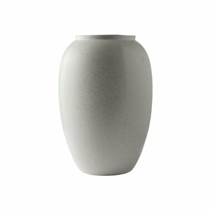 Krémová kameninová váza Bitz Basics Matte Cream, výška 50 cm