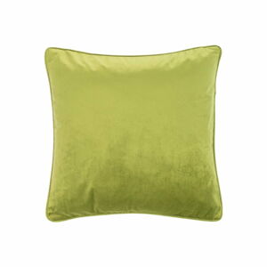 Světle zelený polštář Tiseco Home Studio Velvety, 45 x 45 cm