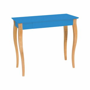 Modrý psací stůl Ragaba Lillo, šířka 85 cm