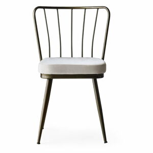 Šedé kovové jídelní židle v sadě 2 ks Yildiz – Kalune Design