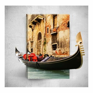 Nástěnný 3D obraz Mosticx Boat Ride, 40 x 60 cm