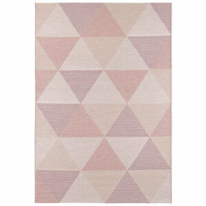Růžový koberec vhodný i na ven Elle Decor Secret Sevres, 140 x 200 cm