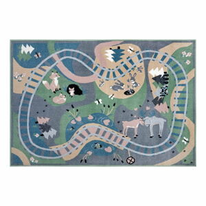 Dětský koberec Hanse Home Forest Route, 80 x 150 cm