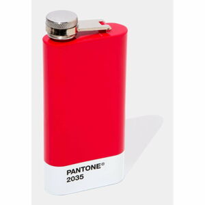 Červená nerezová placatka 150 ml Red 2035 – Pantone