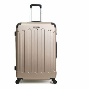 Cestovní kufr ve zlaté barvě na kolečkách BlueStar Madrid, 31 l