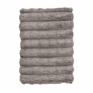 Tmavě šedý bavlněný ručník Zone Inu, 100 x 50 cm
