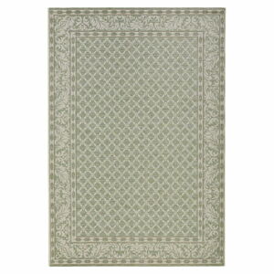 Zeleno-krémový venkovní koberec NORTHRUGS Royal, 160 x 230 cm