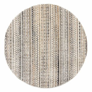 Béžový kulatý koberec 160x160 cm Camino – Flair Rugs