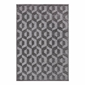 Antracitový koberec 160x235 cm Iconic Hexa – Hanse Home