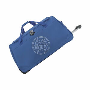 Modrá cestovní taška na kolečkách GERARD PASQUIER Miretto, 45 l