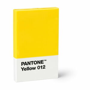 Žluté pouzdro na vizitky Pantone