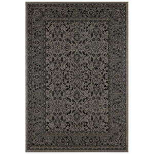 Černo-fialový venkovní koberec Bougari Konya, 160 x 230 cm