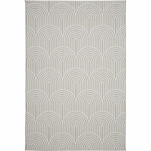 Šedo-béžový venkovní koberec Westwing Collection Arches, 200 x 290 cm