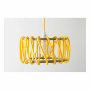 Žluté stropní svítidlo EMKO Macaron, ø 30 cm