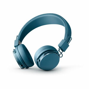 Modrá bezdrátová Bluetooth sluchátka s mikrofonem Urbanears PLATTAN II BT Indigo