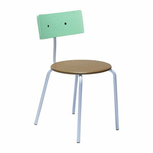 Jídelní židle v zelené a přírodní barvě v sadě 4 ks Koi – Hübsch