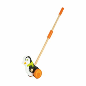 Dřevěná hračka na tyči Legler Animal Penguin