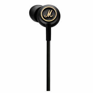 Černá sluchátka Marshall Mode EQ Black and Brass