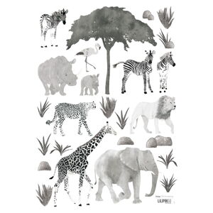 Arch samolepek 30x42 cm Wild Animals – Lilipinso