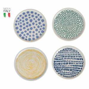 Sada 4 pocelánových talířů na pizzu Villa d'Este Piatto, ø 33 cm