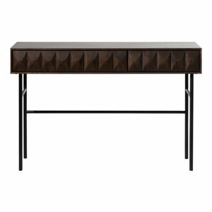 Černý konzolový stolek Unique Furniture Latina