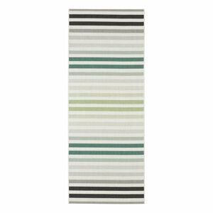 Zeleno-šedý venkovní koberec NORTHRUGS Paros, 80 x 200 cm