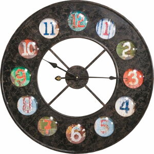 Nástěnné hodiny Kare Design Vintage, ⌀ 70 cm