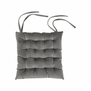 Tmavě šedý podsedák Tiseco Home Studio Chairy, 37 x 37 cm