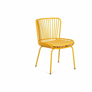 Sada 2 žlutých zahradních židlí Le Bonom Rimini