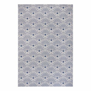 Modro-šedý venkovní koberec Ragami Amsterdam, 160 x 230 cm